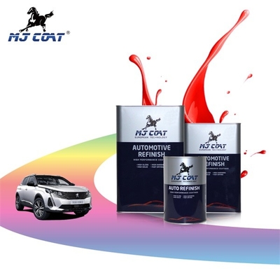 Верхнее покрытие 1Л*12 4Л*4 4Л*6 струйной черной автомобильной краски Multi Color 2K Black Auto Top Coat 1L*12 4L*4 4L*6
