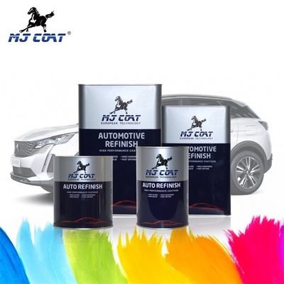 Верхнее покрытие 1Л*12 4Л*4 4Л*6 струйной черной автомобильной краски Multi Color 2K Black Auto Top Coat 1L*12 4L*4 4L*6