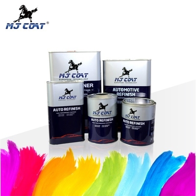 Верхнее покрытие 1Л*12 4Л*4 4Л*6 струйной черной автомобильной краски Multi Color 2K Black Auto Top Coat 1L*12 4L*4 4L*6