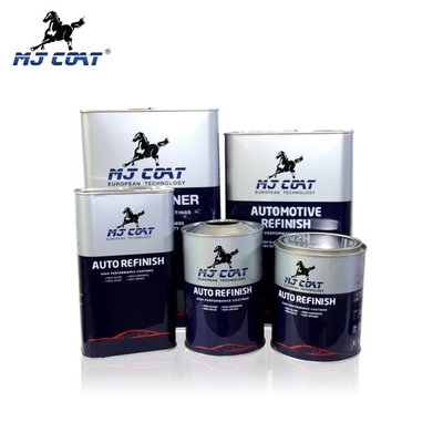 Верхнее покрытие 1Л*12 4Л*4 4Л*6 струйной черной автомобильной краски Multi Color 2K Black Auto Top Coat 1L*12 4L*4 4L*6
