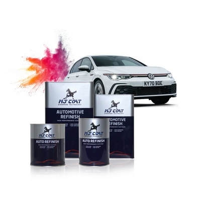 Акриловая полиуретановая краска для автомобилей Рефиниш Матт черная автомобильная жемчужная краска