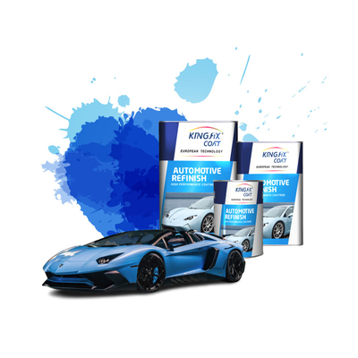 Металлическая основополагающая покрытие Авто Clear Coat Paint Glossy And Matte Finish Scratch Ультрафиолетоустойчивое одноцветное применение